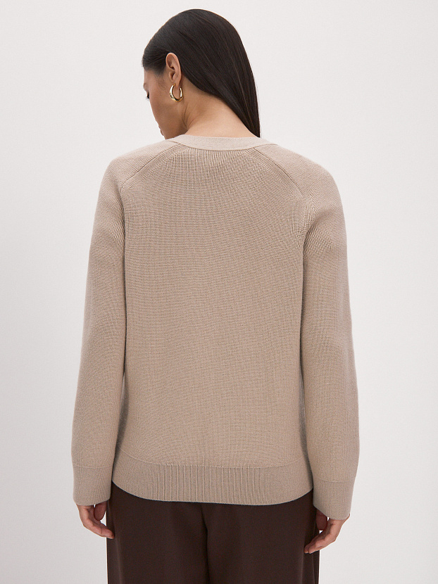 Рига кардиган трикотажный (капучино, 44-46)