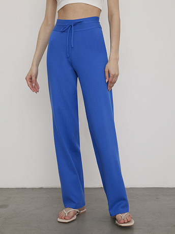 Брюки с хлопком Палаццо