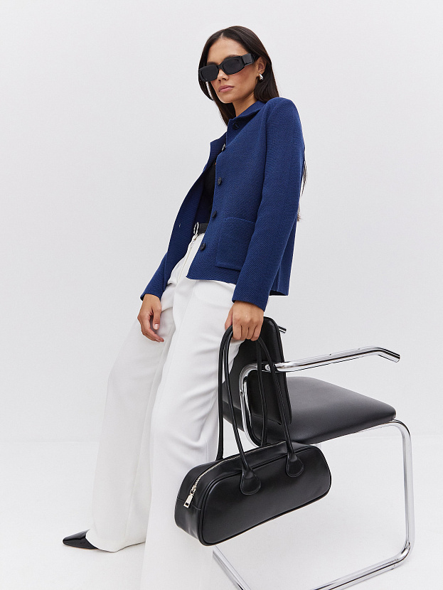 Аврора жакет трикотажный (т.синий, 44-46)