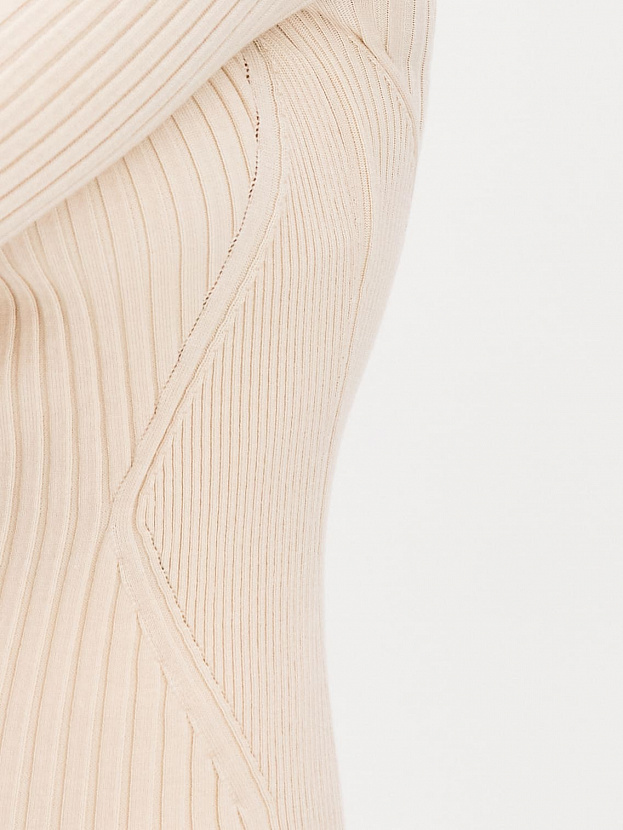 Люси водолазка трикотажная (кремовый, 44-46)