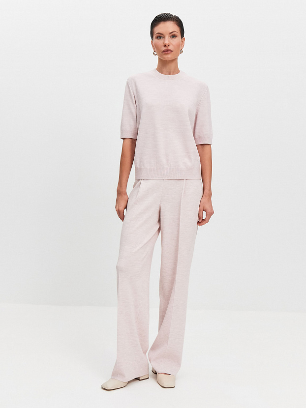 Юджин джемпер трикотажный (бледно-розовый, 44-46)