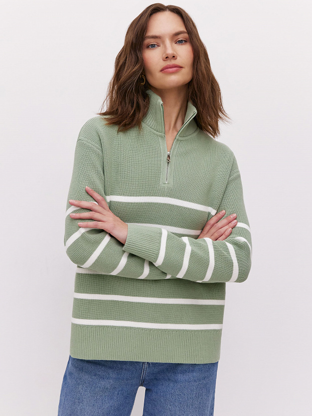 Авилон джемпер трикотажный (светло-зеленый, 44-46)