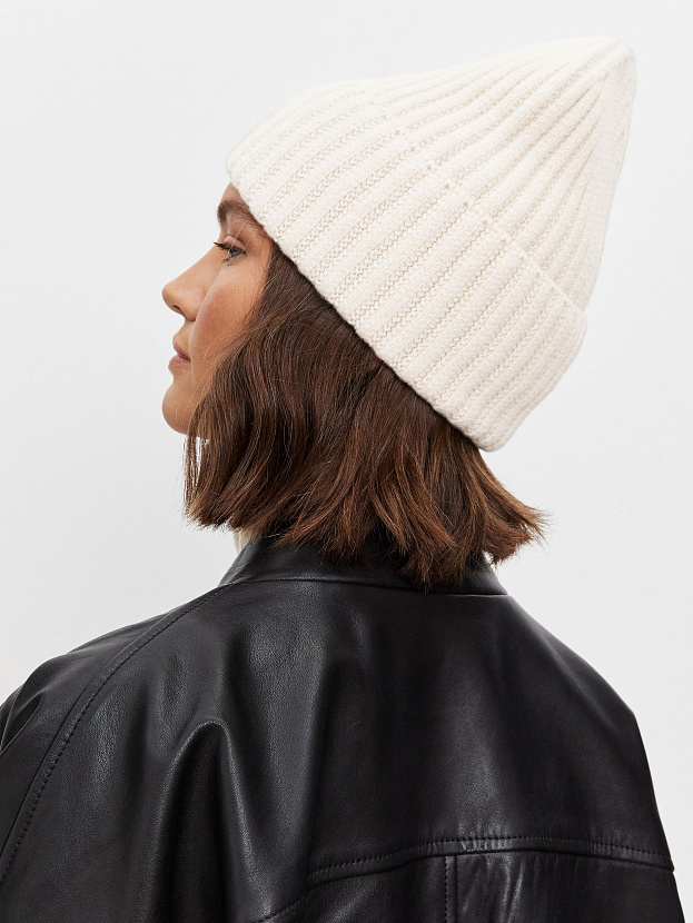 Лайт2 шапка трикотажная (мягкий белый, 56-58)