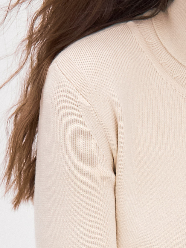 Клео водолазка трикотажная (кремовый, 44-46)