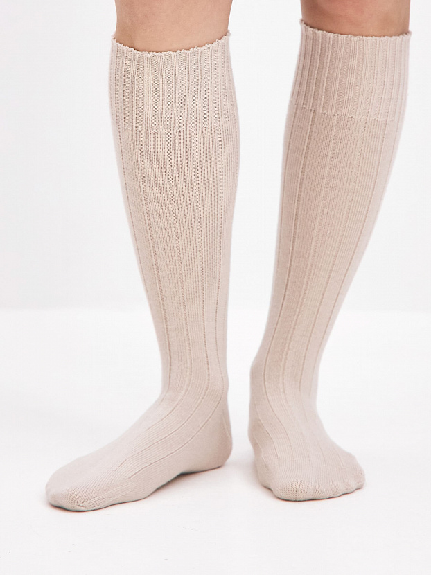 Гольфы трикотажные Степ (св.песочный, 36-40)