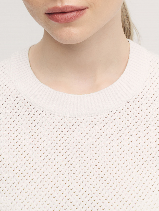 Элмонд джемпер (футболка) трикотажный (белый, 44-46)