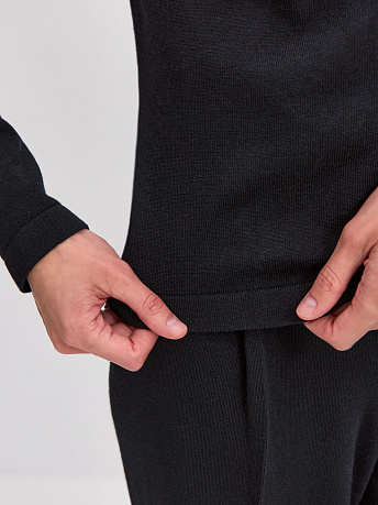 Кардиган из шерсти мериноса и вискозы Мята