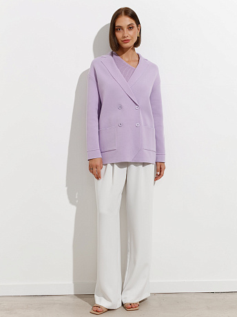 Пиджак двубортный из хлопка Монако