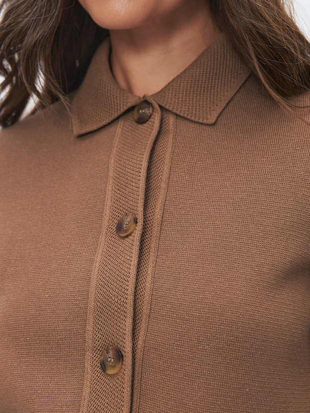 Ницца жакет трикотажный (какао, 46)