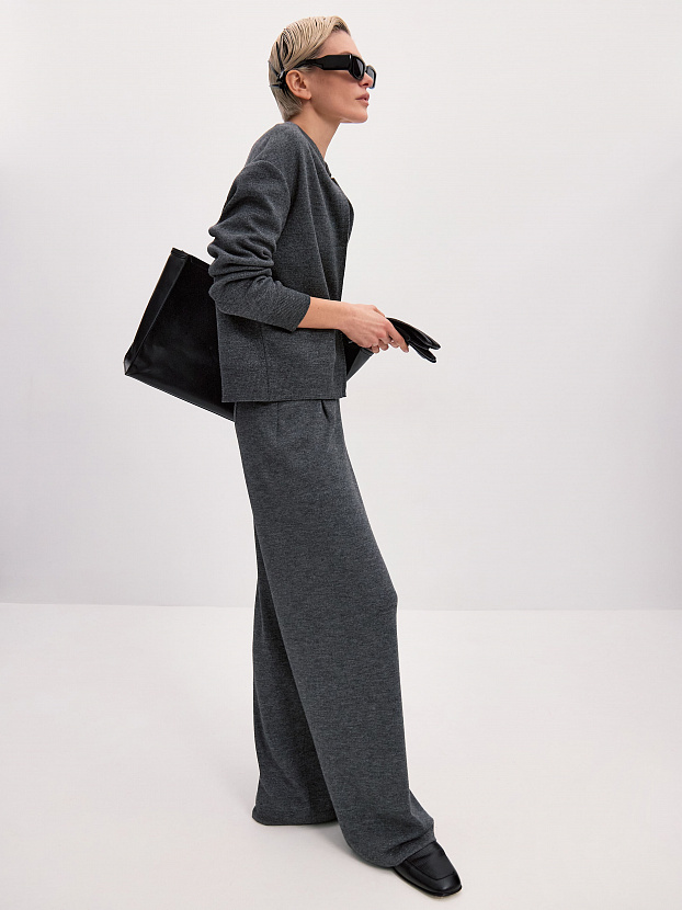 Нейс джемпер (бомбер) трикотажный (маренго, 44-46)