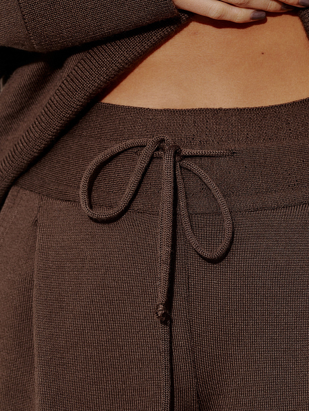 Вест брюки трикотажные (кофейный, 44-46/164-170)