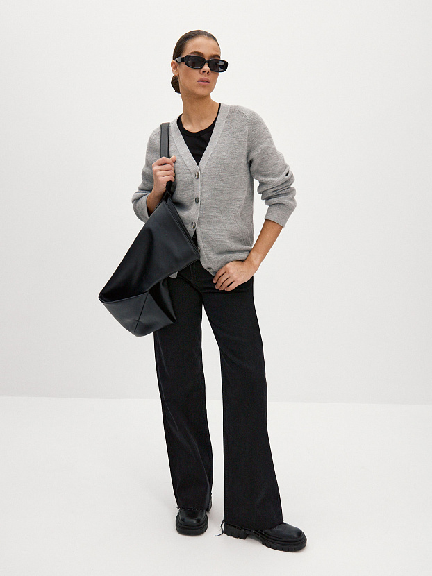 Рига кардиган трикотажный (светлый маренго, 44-46)