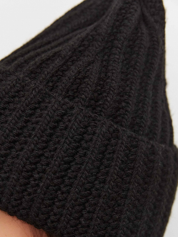 Черри шапка трикотажная (черный, 56-58)