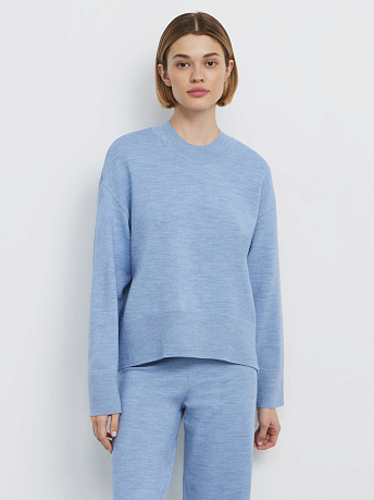 Джемпер из шерсти мериноса и вискозы Дания