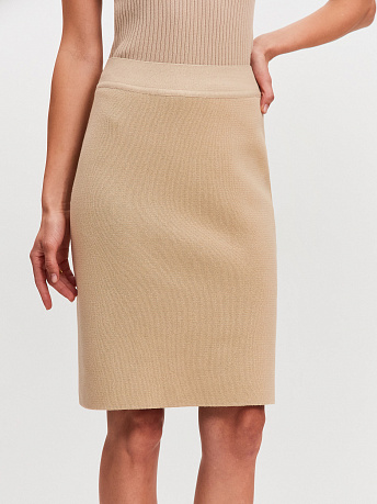 Мини-юбка из хлопка и вискозы Кейт