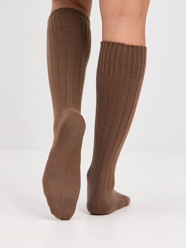 Гольфы трикотажные Степ (т.бежевый, 36-40)