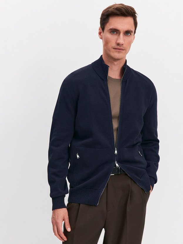 Коломбо кардиган трикотажный (т.синий, 48/176-182)