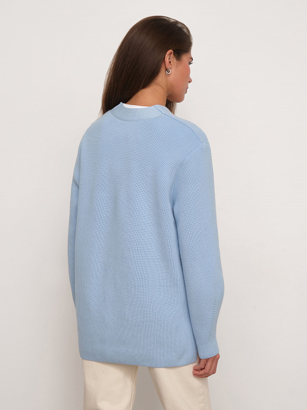 Родос кардиган трикотажный (голубой, 44-46)