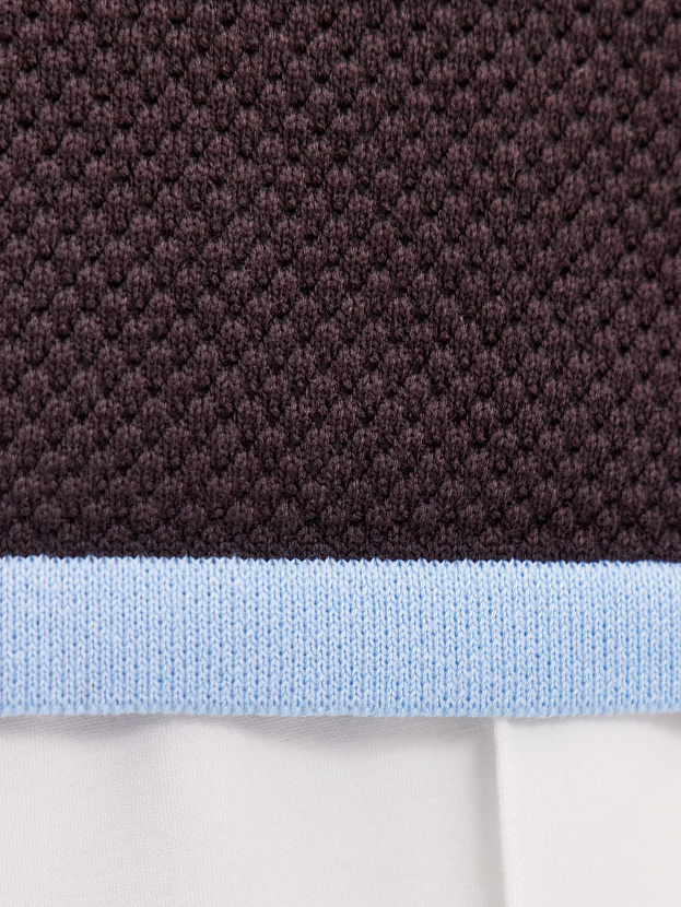 Элмонд джемпер (футболка) трикотажный (т. коричневый, 44-46)