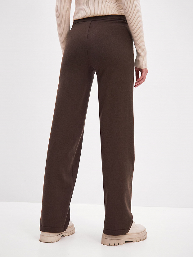 Джемми брюки трикотажные (кофе, 44-46/164-170)