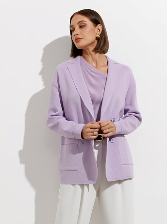 Пиджак двубортный из хлопка Монако