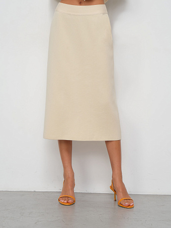 Юбка из хлопка и вискозы Моне