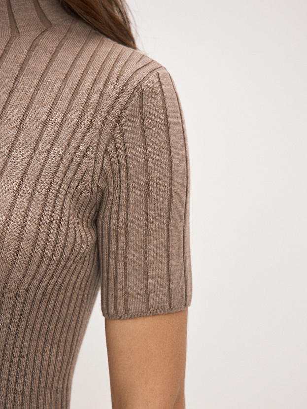 Дайси водолазка трикотажная (какао, 44-46)