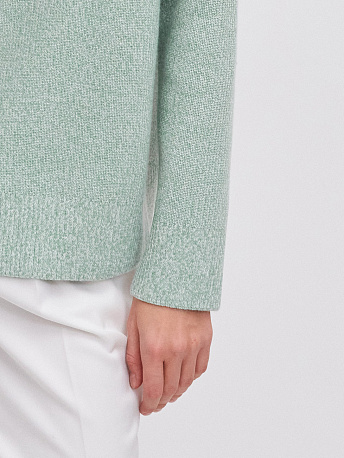 Джемпер из шерсти мериноса с высоким воротом Азимут