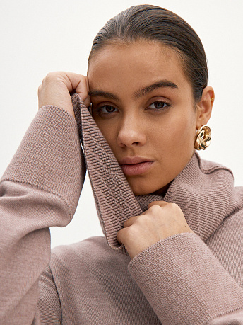 Платье из мериносовой полушерсти Джуди