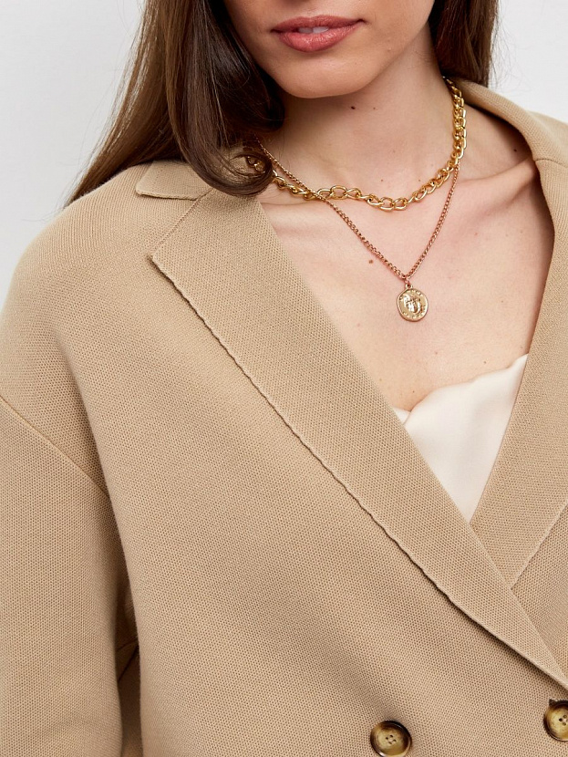 Монако пиджак трикотажный (светло-зеленый, 44-46)