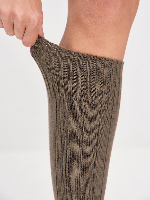 Гольфы трикотажные Степ (капучино, 36-40)