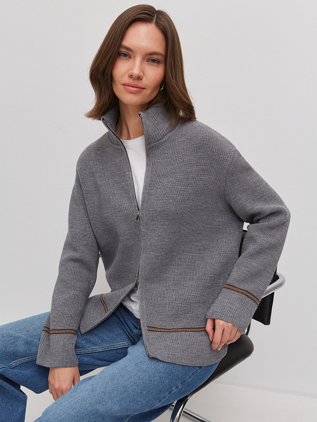 Азимут джемпер трикотажный (маренго, 44-46)