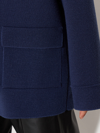 Пиджак двубортный из шерсти мериноса Фарго