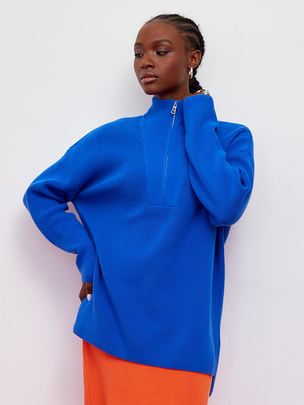 Райди джемпер трикотажный (ультрамарин, 44-46)