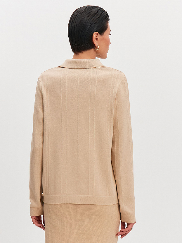 Мишель кардиган трикотажный (бежевый, 44-46)