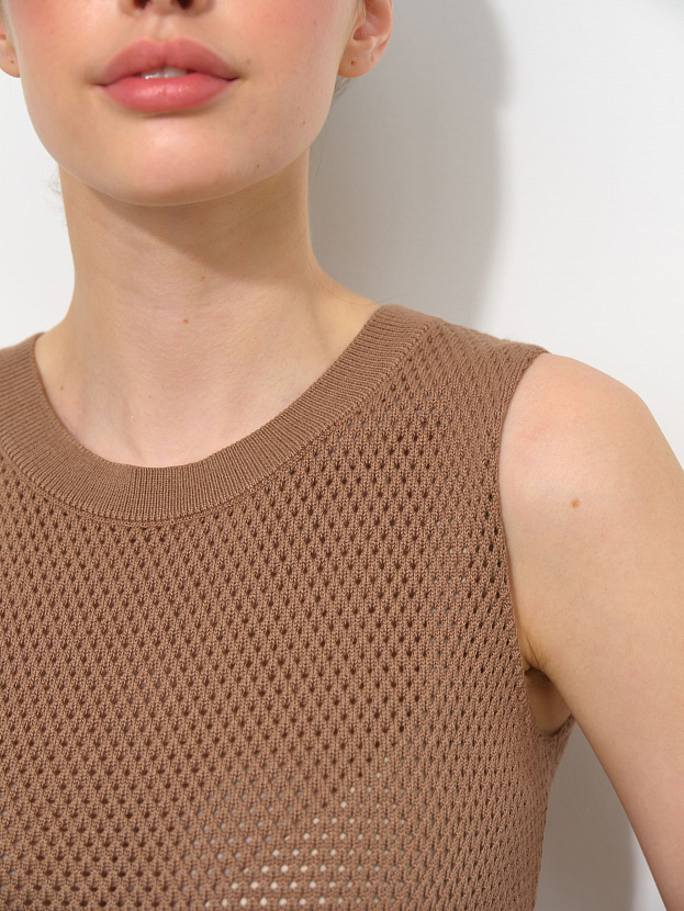 Мусс майка трикотажная (какао, 44-46)