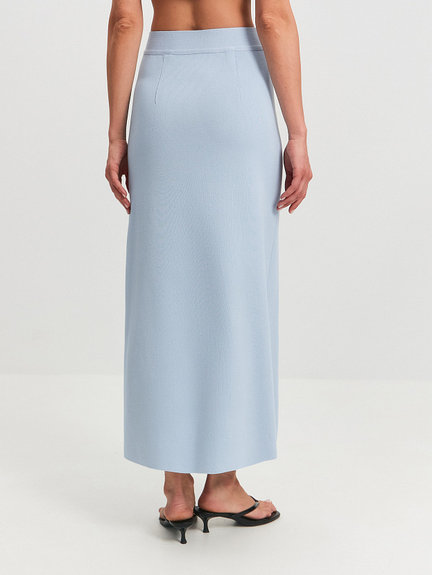 Моника юбка трикотажная (голубой, 40-42/164-170)