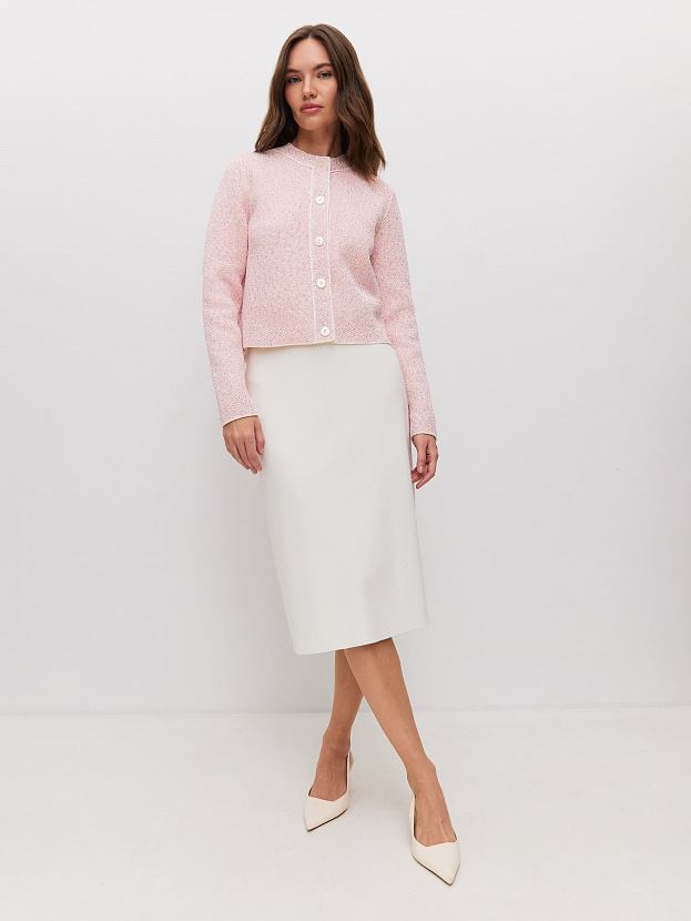 Антарес жакет трикотажный (светло-розовый, 44-46)