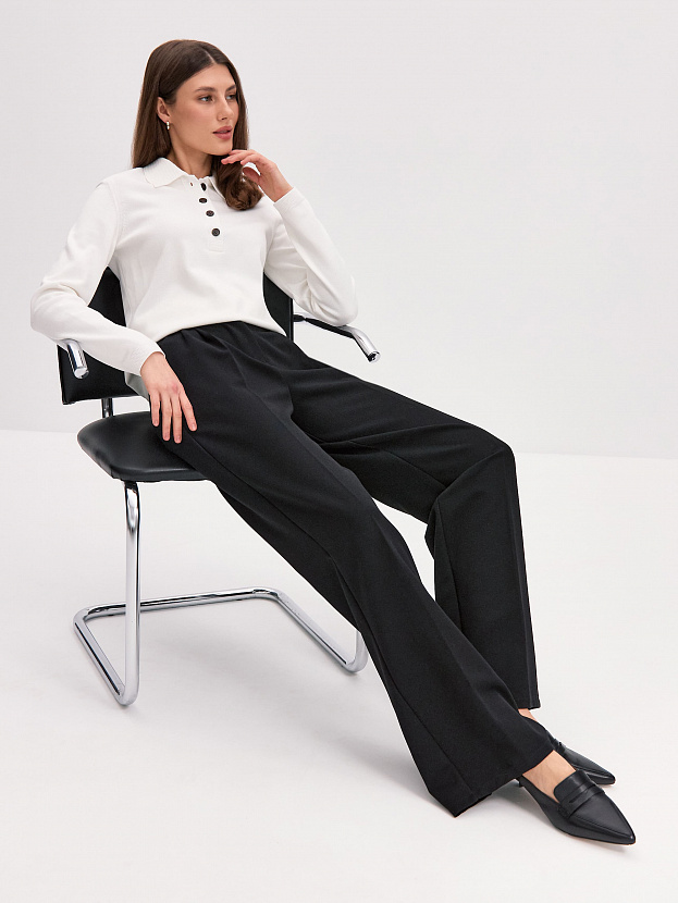 Фреско джемпер трикотажный (белый, 44-46)