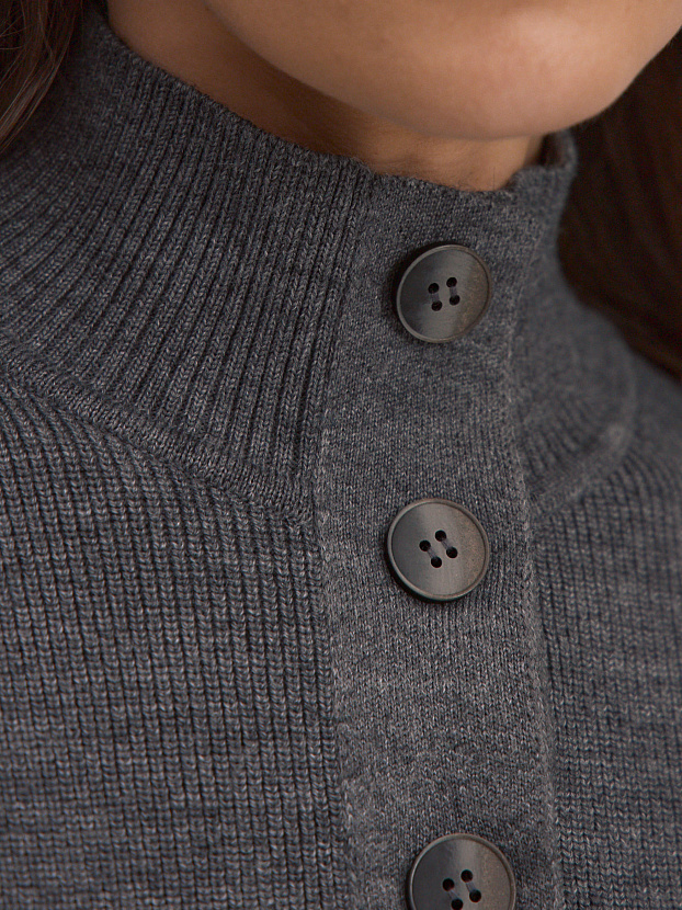 Мюнхен джемпер трикотажный (серый меланж, 44-46)