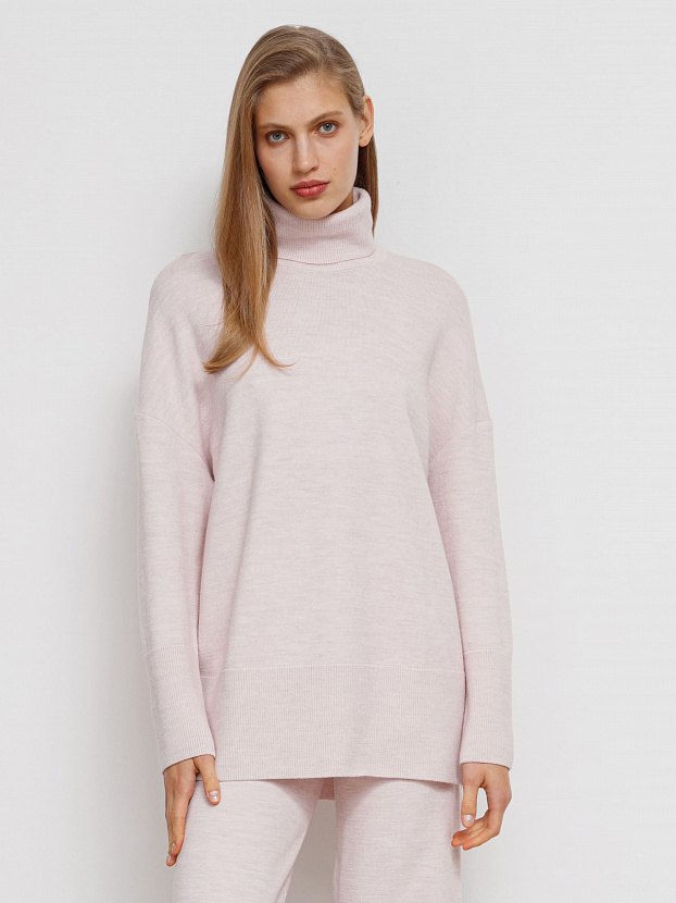 Сатурн джемпер трикотажный (бледно-розовый, 44-46)