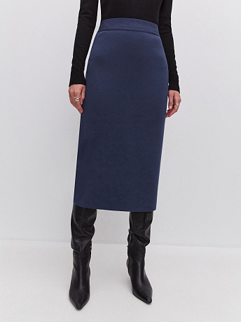 Юбка из шерсти мериноса Каролла