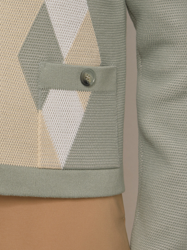 Софи жакет трикотажный (св.зеленый, 44-46)