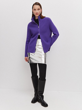 Джемпер из шерсти мериноса с высоким воротом Азимут