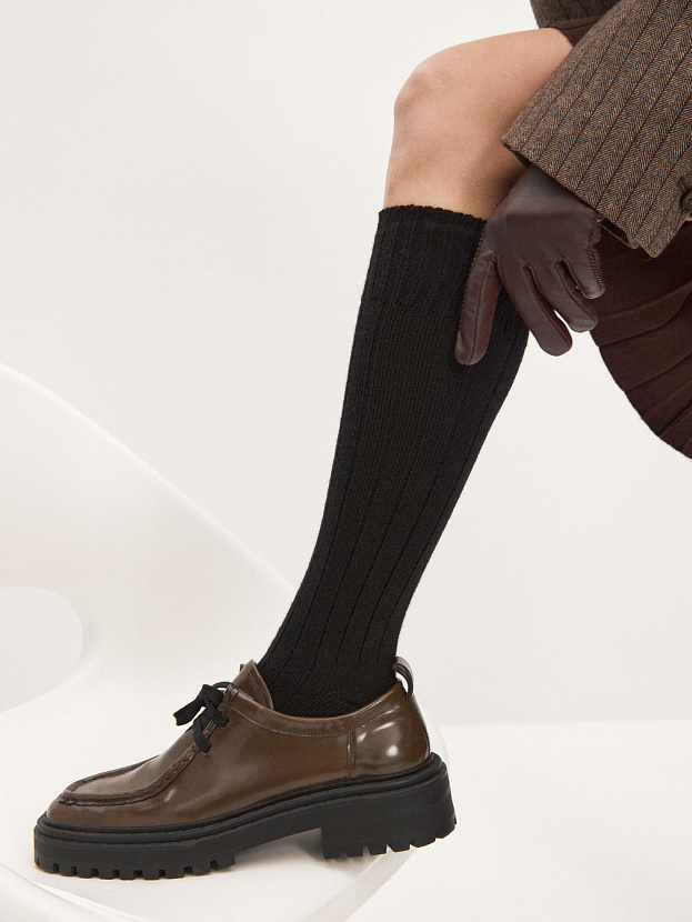 Гольфы трикотажные Степ (черный, 36-40)