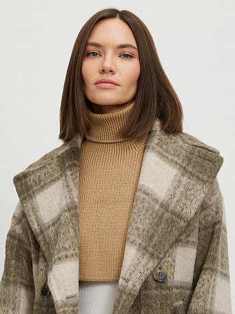 Манишка из шерсти мериноса Катимо