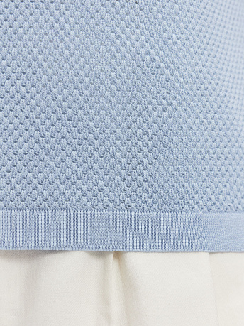 Футболка с воротником поло из вискозы Нолан