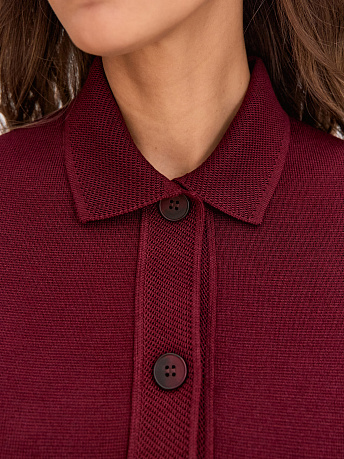 Жакет из хлопка и вискозы укороченный Ницца