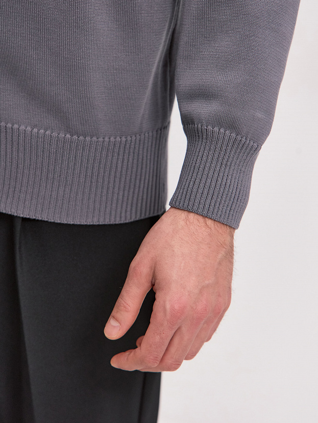 Ларго кардиган трикотажный (т.серый, 48/176-182)