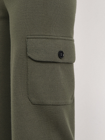 Брюки карго из шерсти мериноса и вискозы Эверест